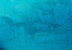 Lineares Blau